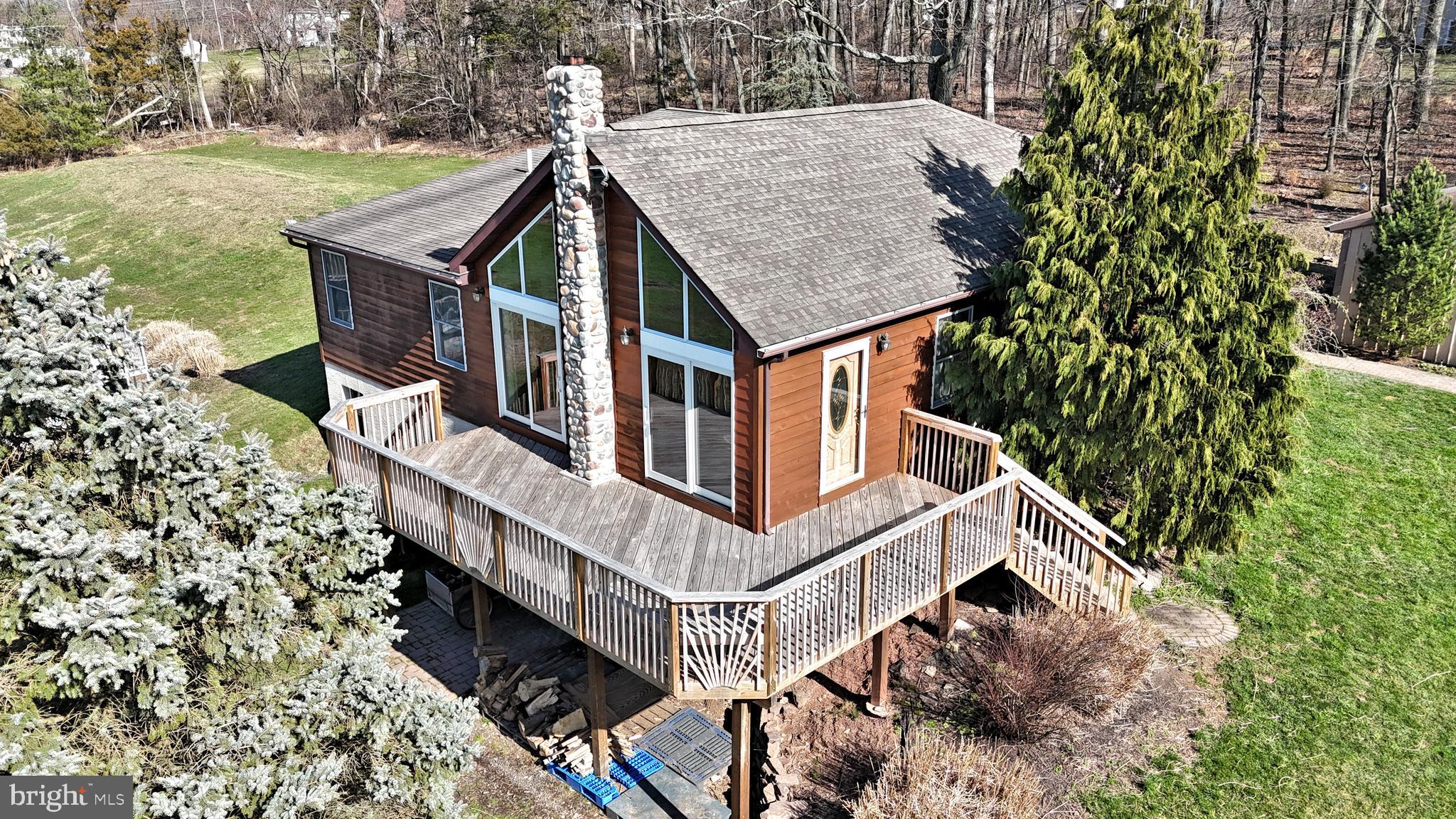 13 Schultz Road Green Lane, PA 18054 - Photo 3 of 110 Birds Eye View of Deck