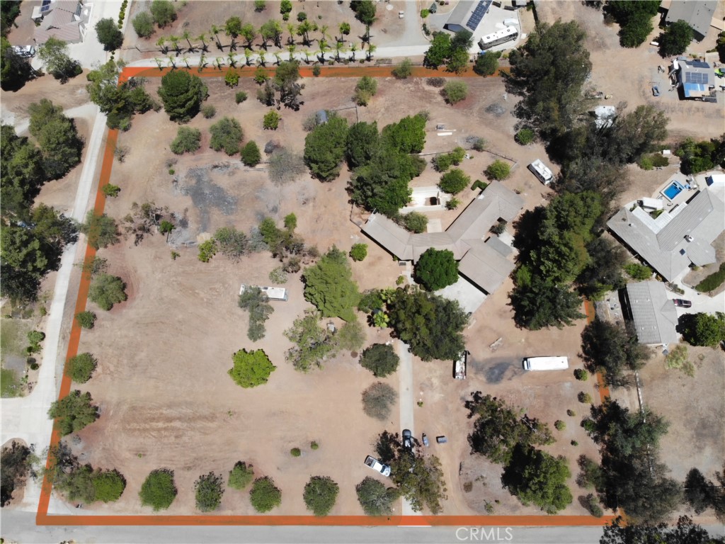 14150 Kelowna Road Valley Center, CA 92082 - Photo 7 of 7 Aerial Shot of Property