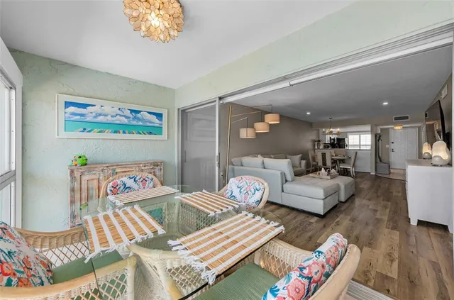 a view of a swimming pool and outdoor space