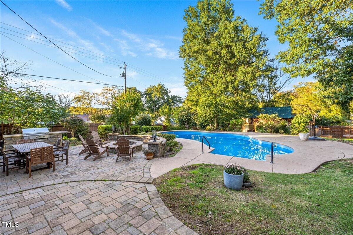 26 Oak Street Roxboro, NC 27573 - Photo 38 of 56 a view of outdoor space yard and patio