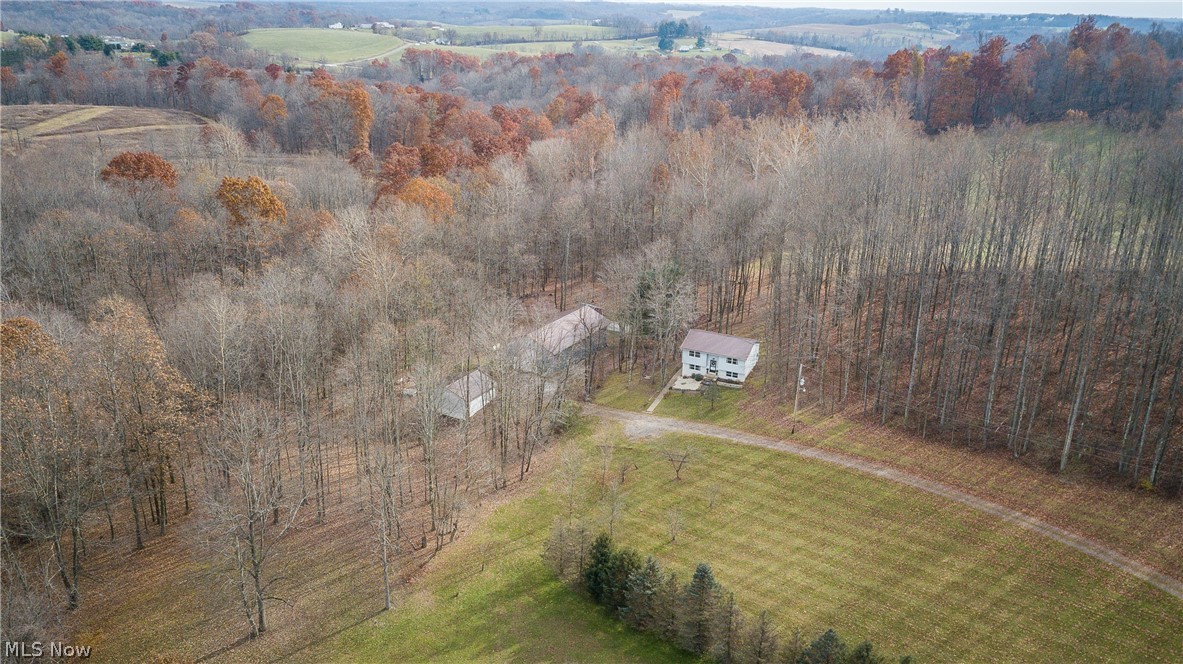 5224 Desert Road Southwest Carrollton, OH 44615 - Photo 4 of 35 GORGEOUS WOODS SURROUND YOU! HOW WARM AND INVITING!