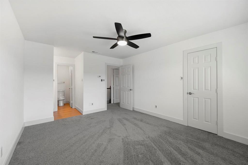 4247 Madera Road Irving, TX 75038 - Photo 19 of 28 wooden floor in an empty room
