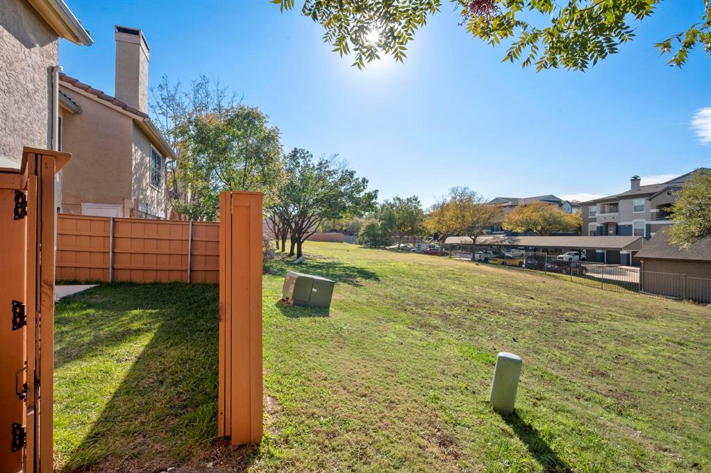 4247 Madera Road Irving, TX 75038 - Photo 24 of 28 a view of a garden