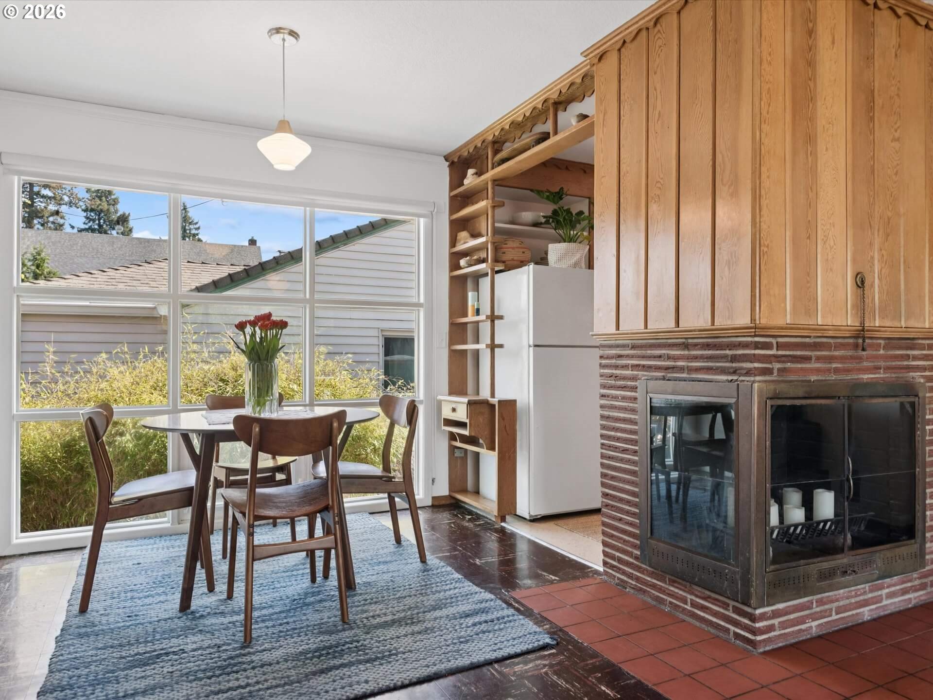6030 Southeast 80th Avenue Portland, OR 97206 - Photo 11 of 42 a view of a dining room with furniture and wooden floor