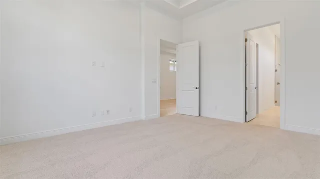 a bathroom with a sink vanity and mirror