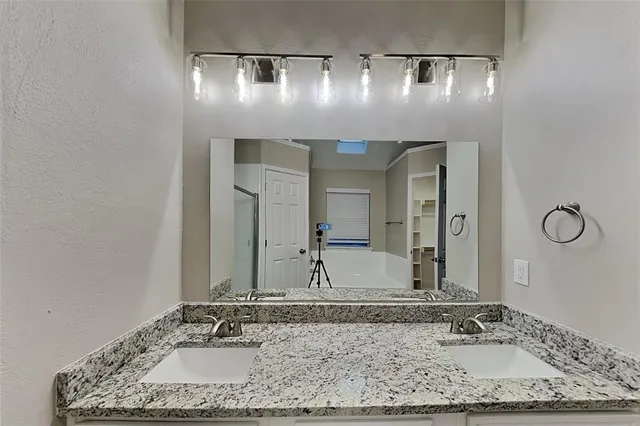 a view of a bathroom sink