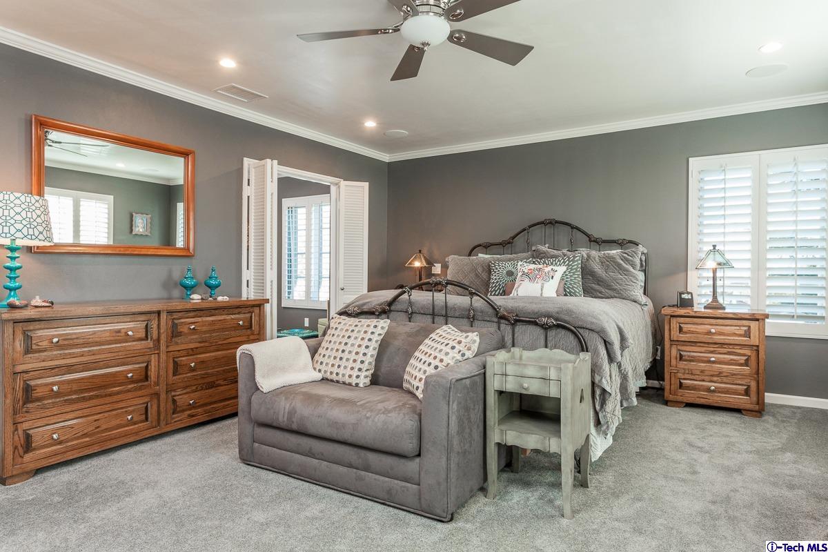 2017 Midwick Drive Altadena, CA 91001 - Photo 22 of 61 a bedroom with a bed and a dresser