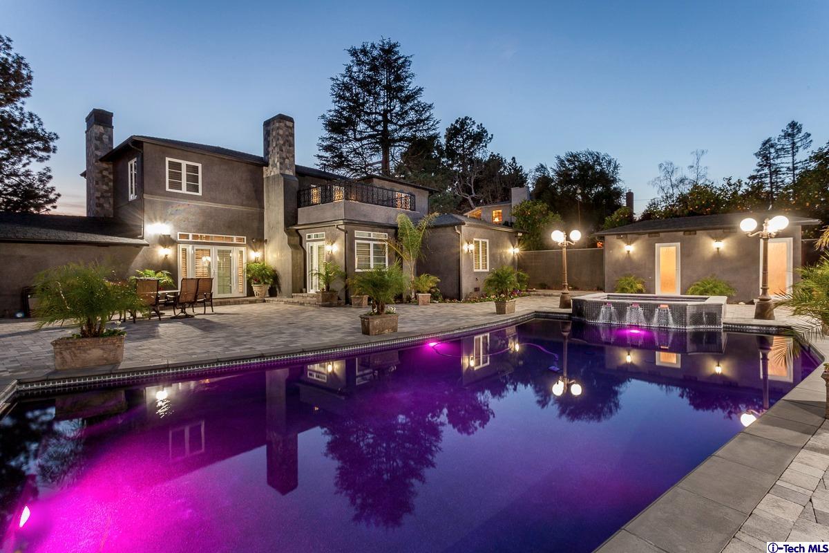 2017 Midwick Drive Altadena, CA 91001 - Photo 51 of 61 a view of a swimming pool with outdoor seating