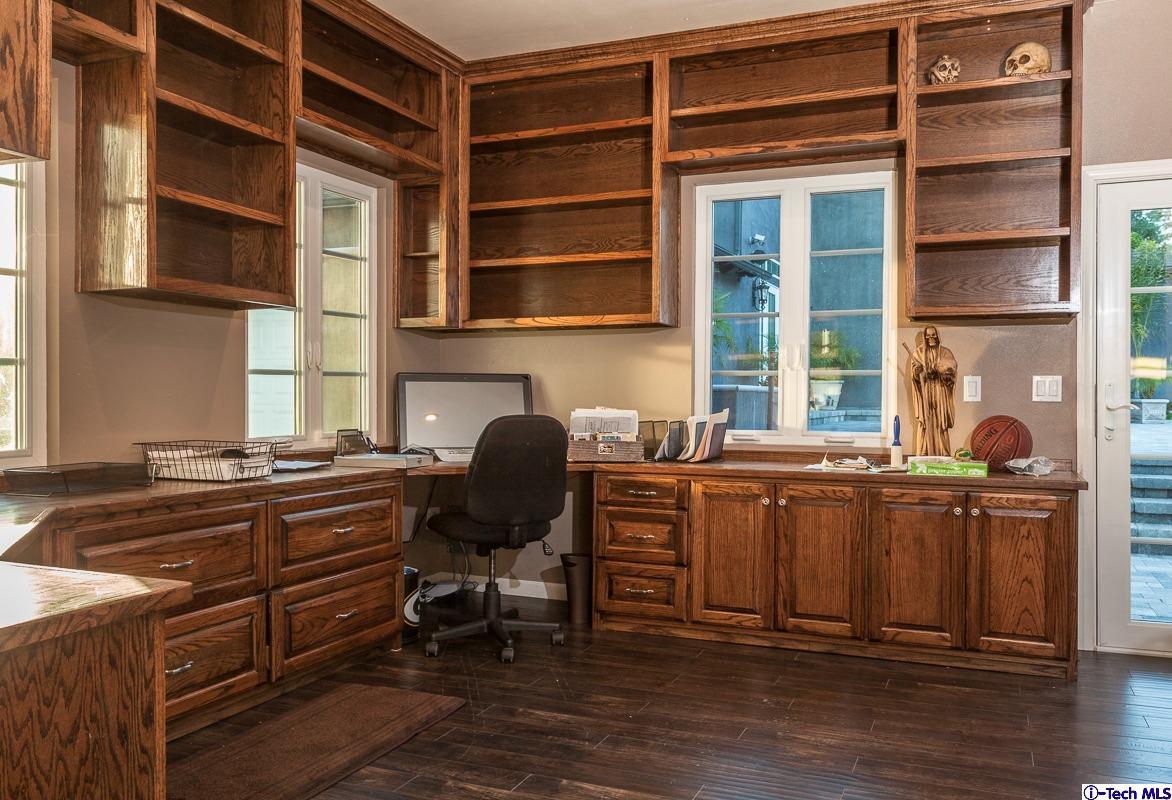 2017 Midwick Drive Altadena, CA 91001 - Photo 56 of 61 a view of a workspace with furniture and a window