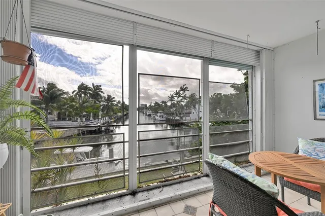 a room with furniture