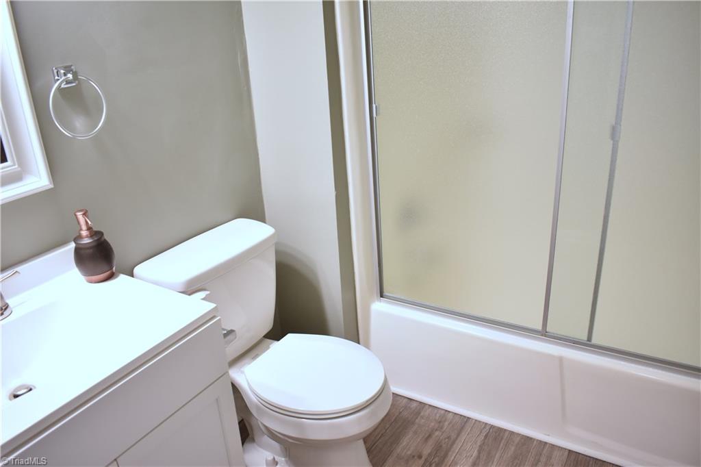 6455 Bannockburn Road Northwest Rural Hall, NC 27045 - Photo 14 of 23 Hallway Bathroom; Fresh Upgrades!