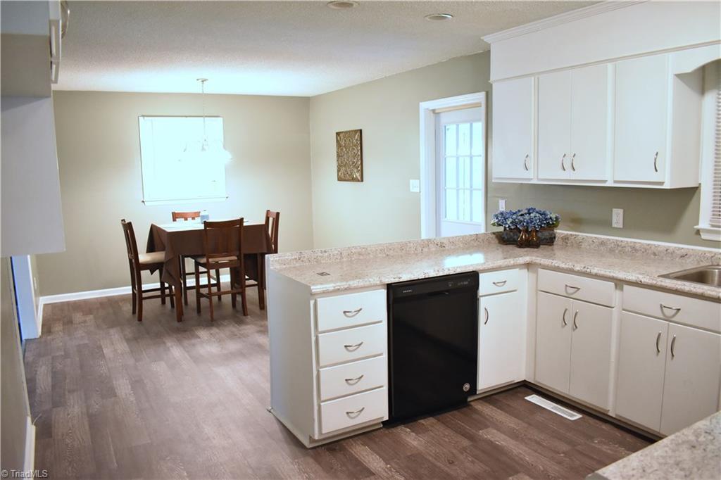 6455 Bannockburn Road Northwest Rural Hall, NC 27045 - Photo 5 of 23 Open Kitchen to Dining!
