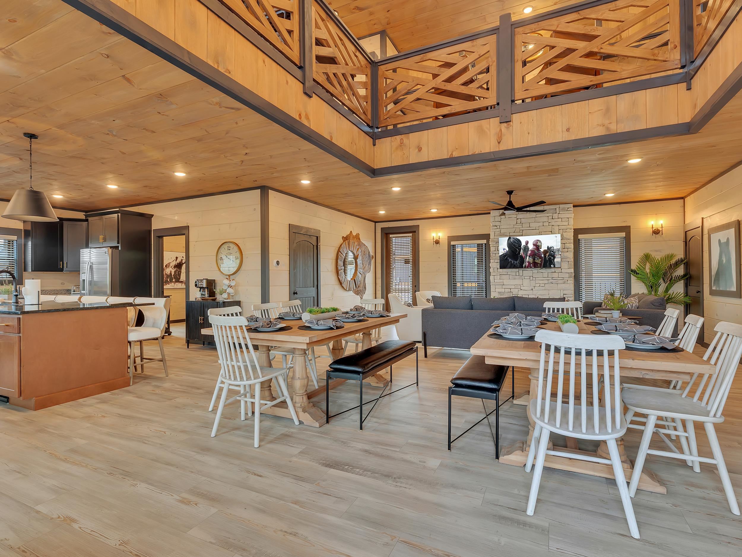 1319 Wildhorse Ridge Way, Unit LOT 143R Sevierville, TN 37862 - Photo 5 of 39 a view of a dining room with furniture