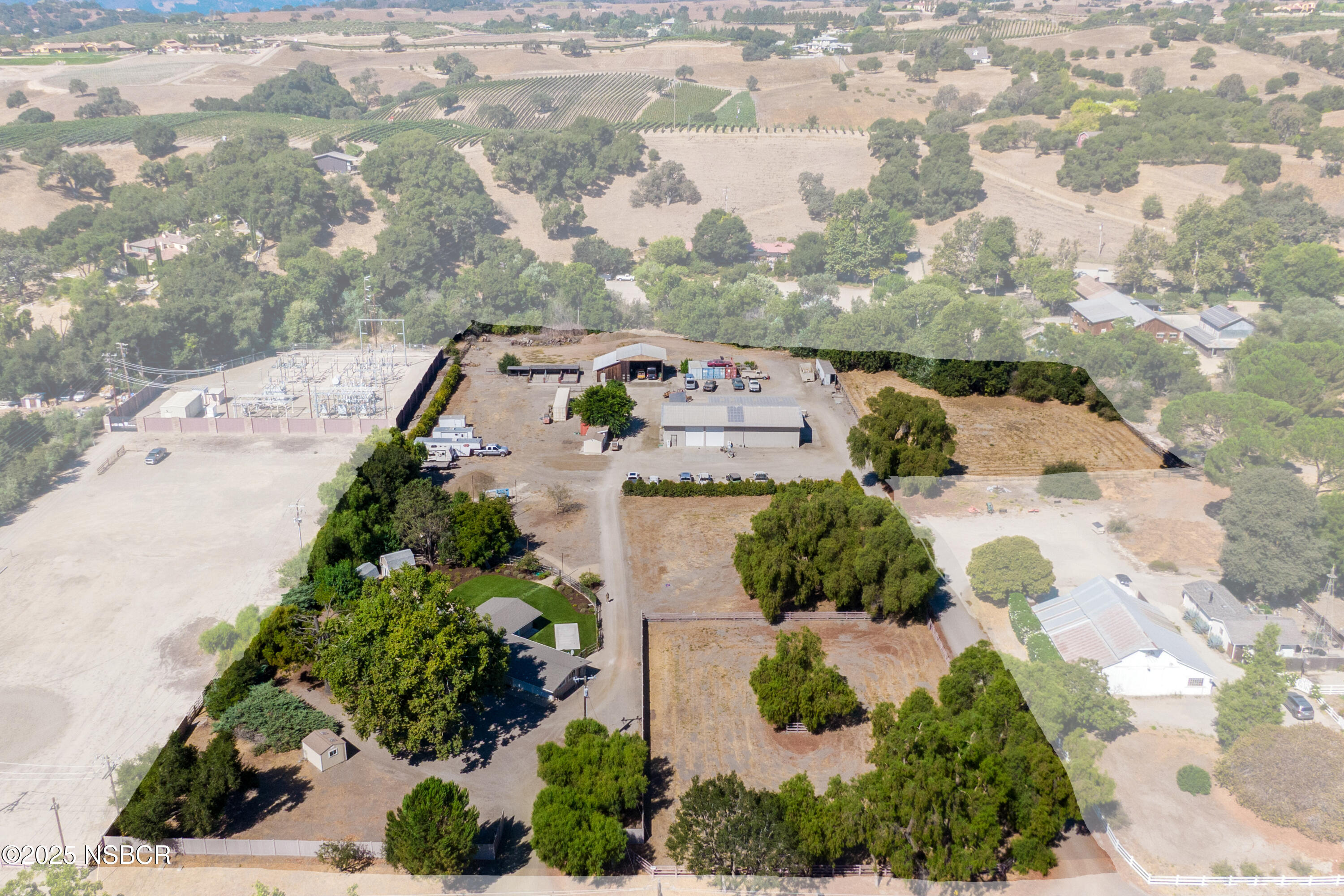 1515 Alamo Pintado Road Solvang, CA 93463 - Photo 42 of 49 1515 Alamo Pintado Property Lines approx