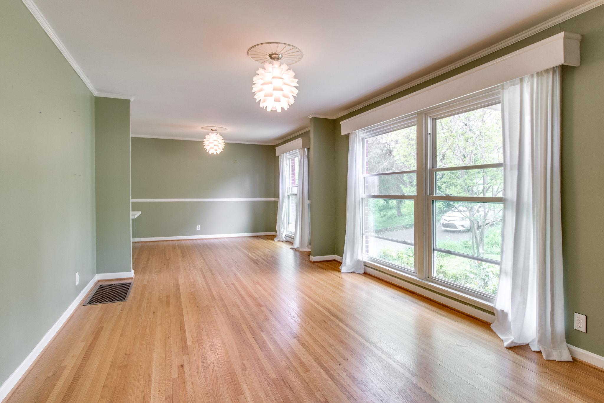 711 Starlit Road Nashville, TN 37205 - Photo 3 of 21 Spacious living dining with big, beautiful windows