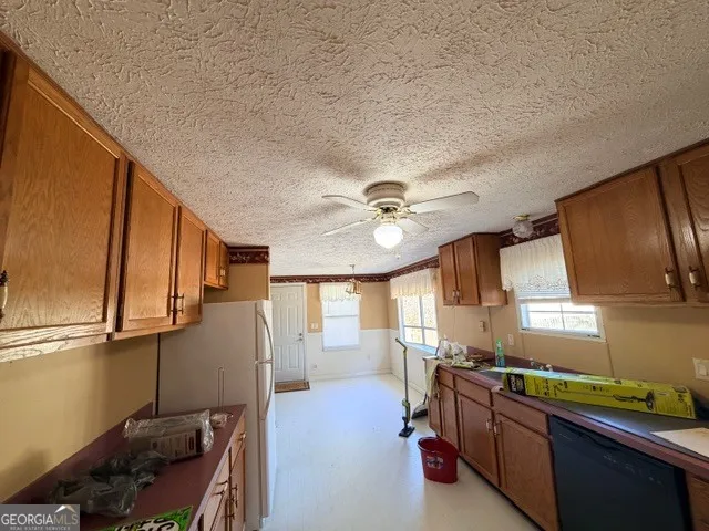 a living room with a fireplace