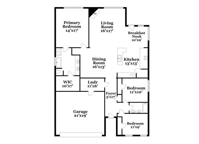 $2,125 | 8421 Beaufort Court, Fort Worth, TX 76123