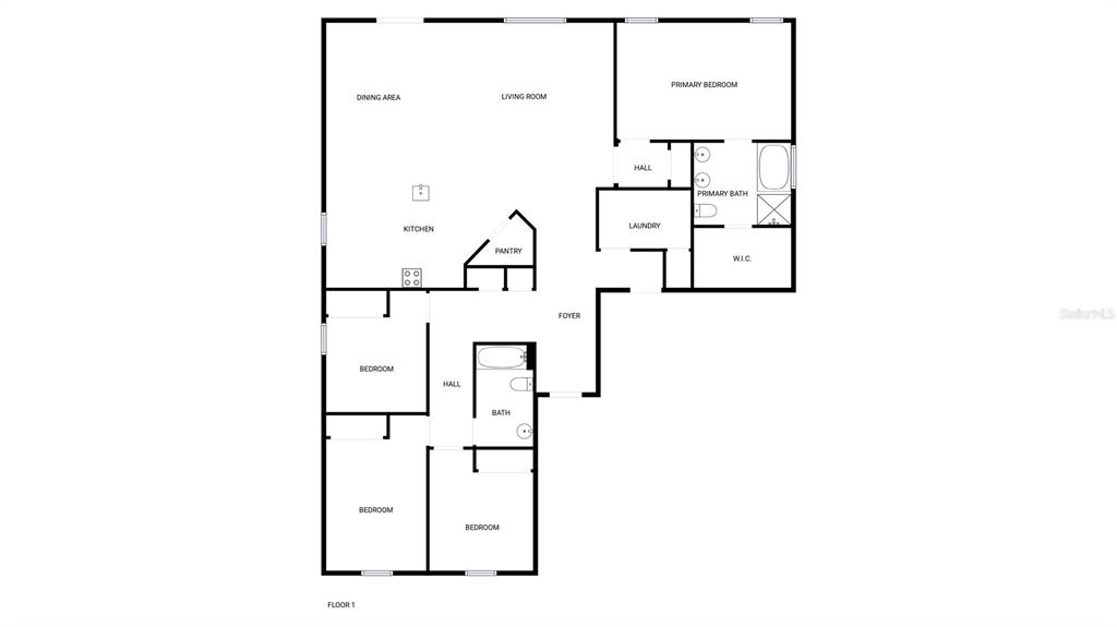 10017 Weathers Loop Clermont, FL 34711 - Photo 2 of 23 a picture of a floor plan