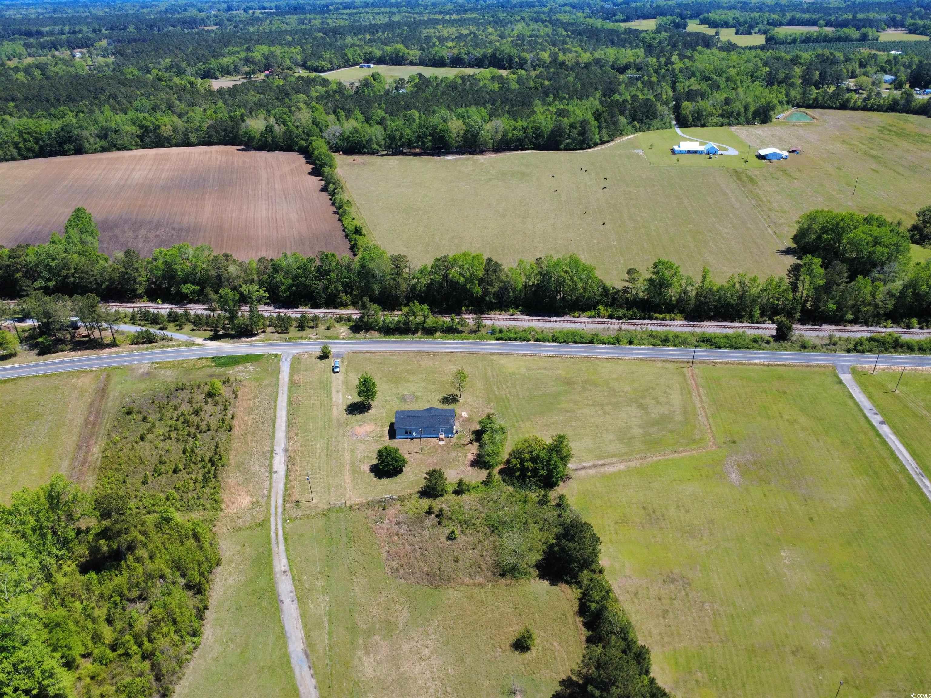 111 Morrisville Road Andrews, SC 29510 - Photo 25 of 28 Bird's eye view featuring a rural view