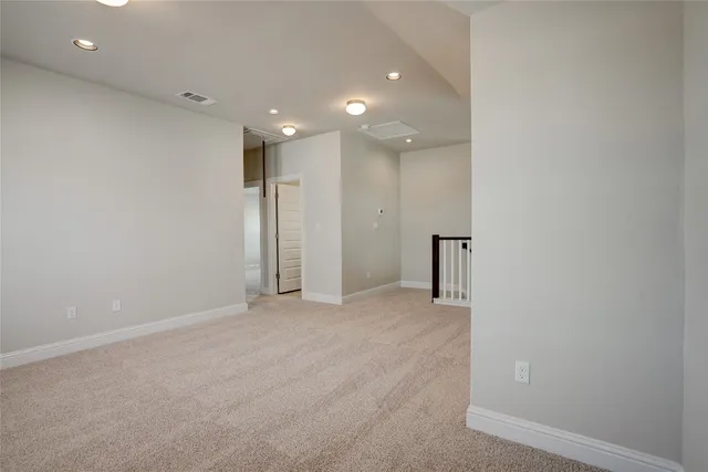 a view of empty room