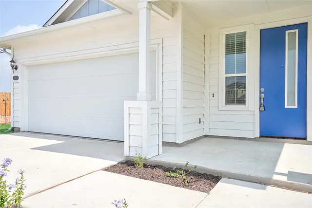 a view of a house with a outdoor space