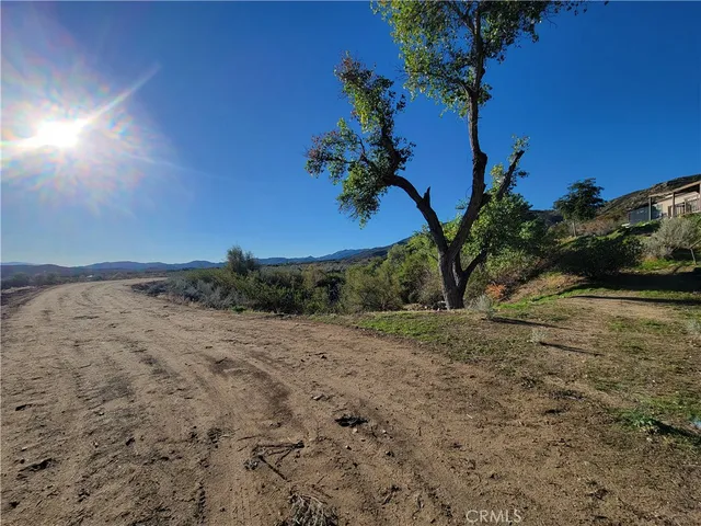 a view of city and mountain