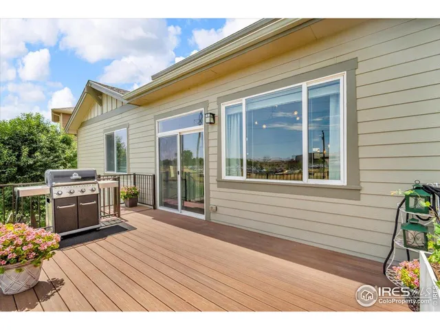a house view with a seating space