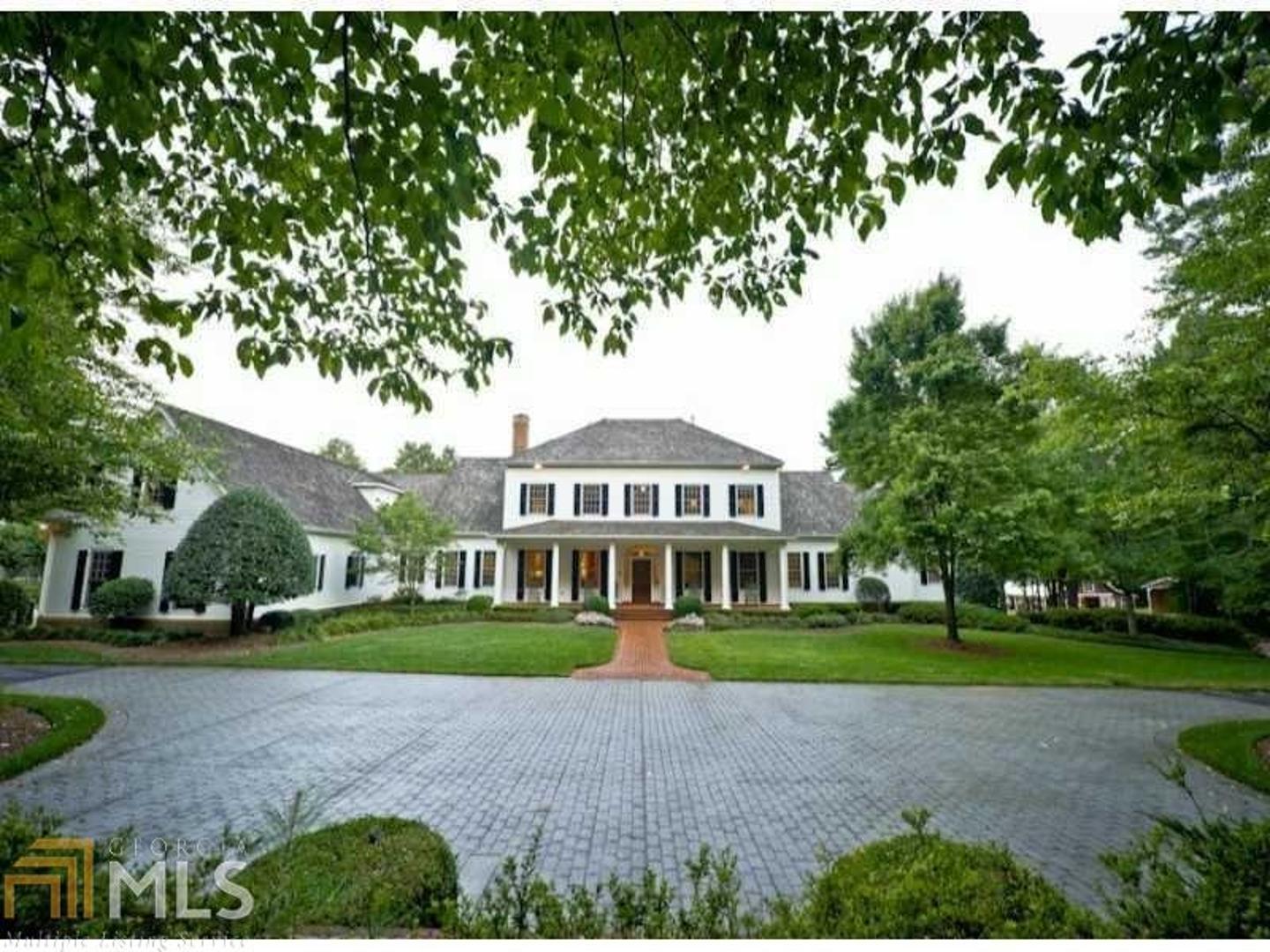 Front elevation of the home.