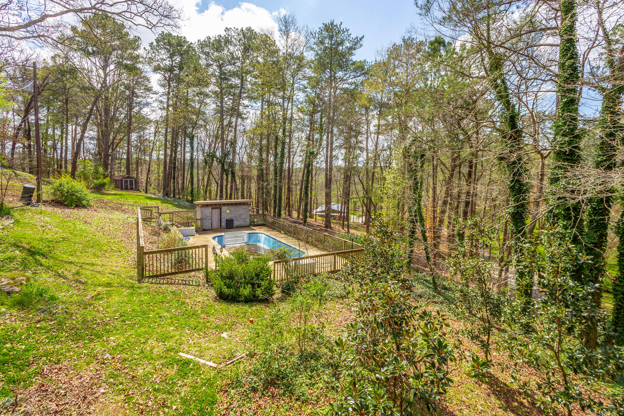 1109 North Concord Road Chattanooga, TN 37421 - Photo 86 of 88 Backyard/Pool View