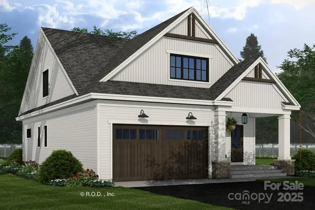 a view of house with garden