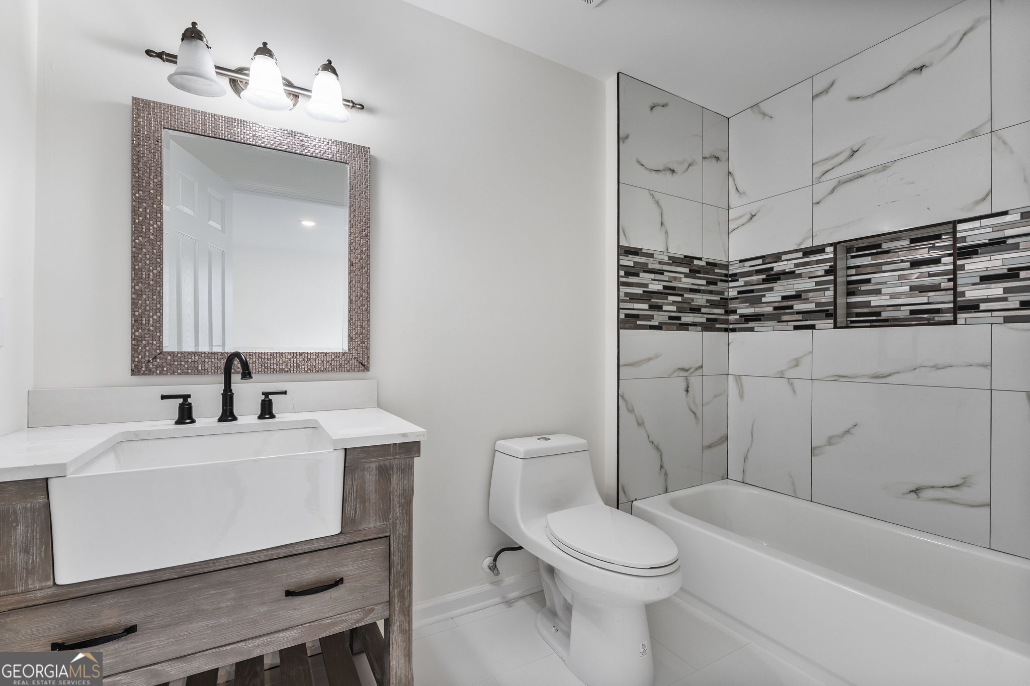 280 Antebellum Way Fayetteville, GA 30215 - Photo 27 of 65 a bathroom with a sink a toilet and shower