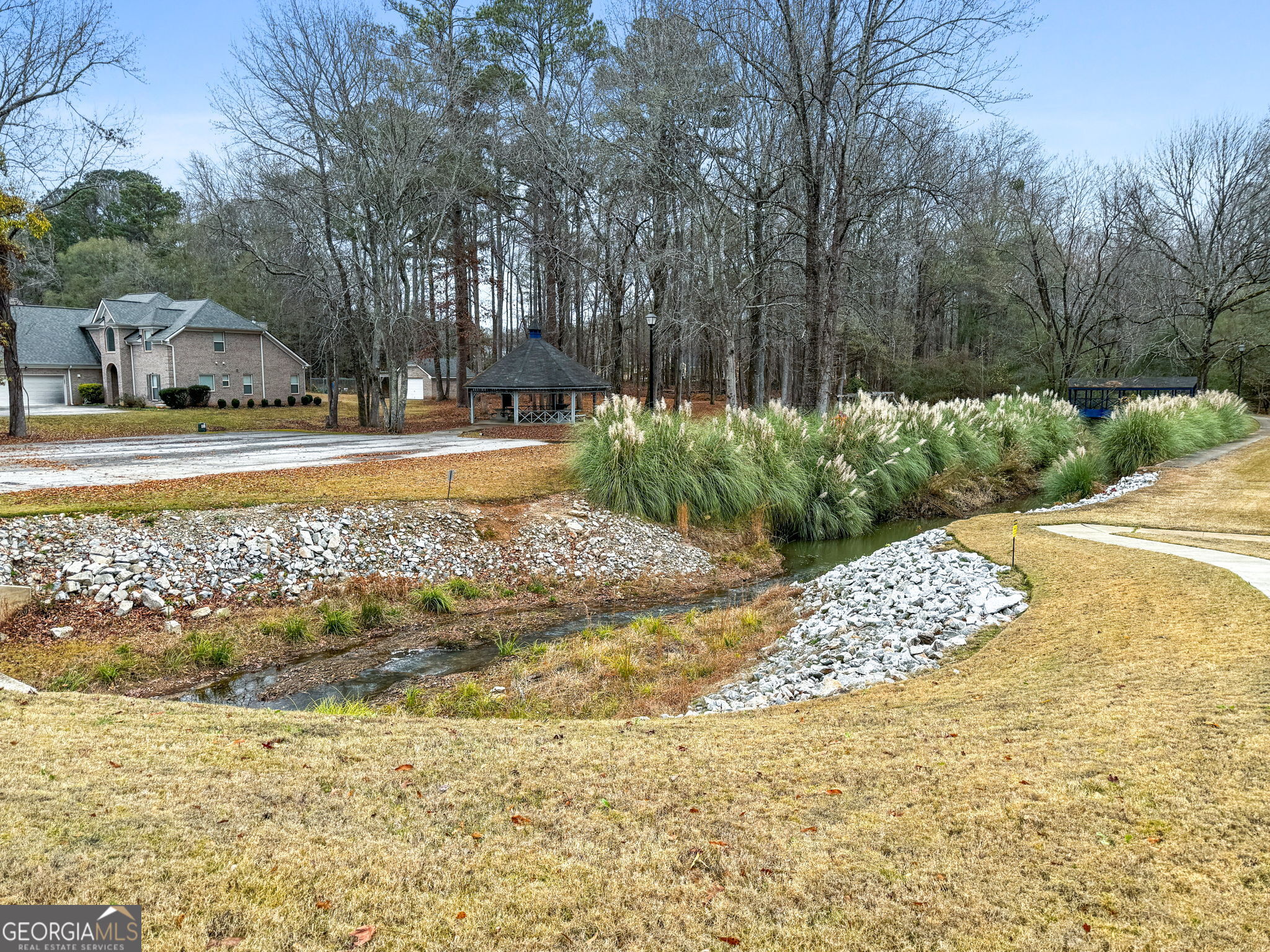 280 Antebellum Way Fayetteville, GA 30215 - Photo 49 of 65 a view of yard with swimming pool and green space