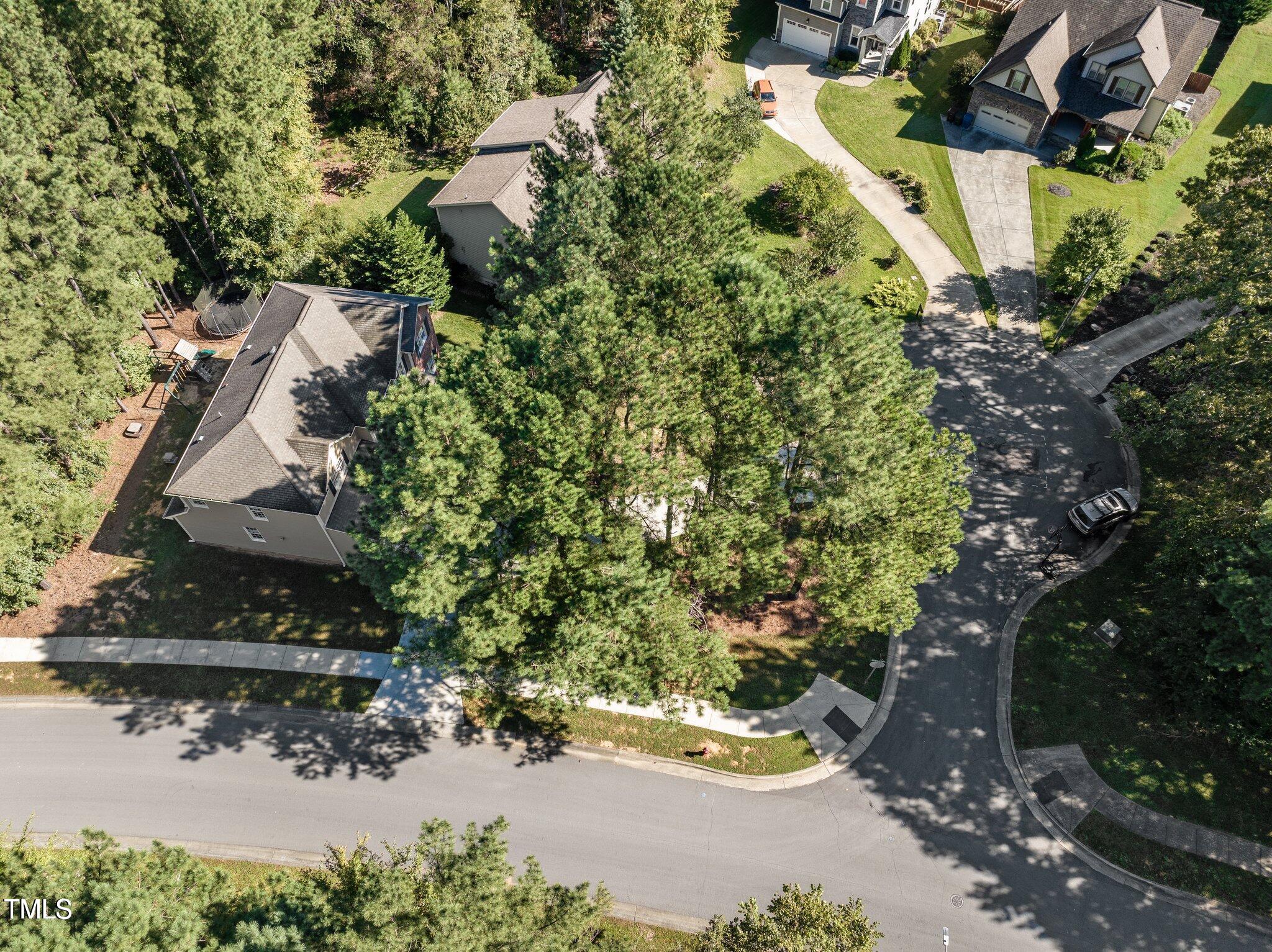 2 Piney Ridge Court Durham, NC 27712 - Photo 67 of 69 2 piney aerial