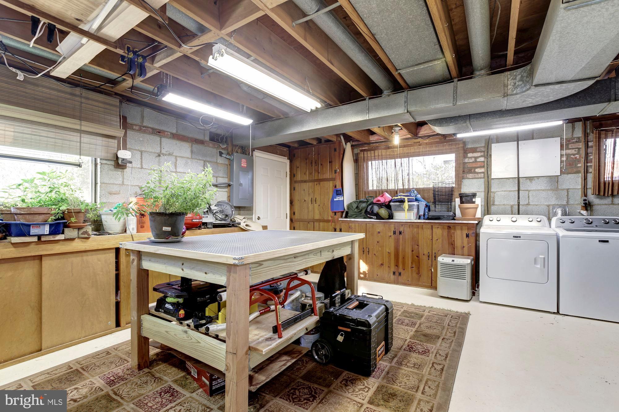 717 Carter Road Rockville, MD 20852 - Photo 19 of 26 Utility Room w/laundry area and outside access