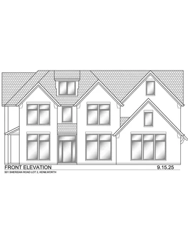 a black and white photo of a building