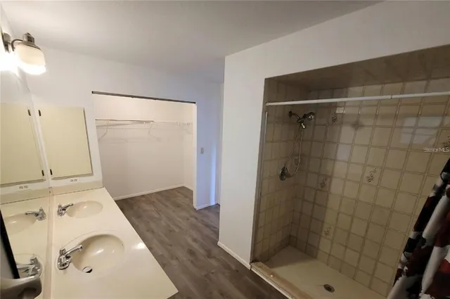 a house with trees in the background