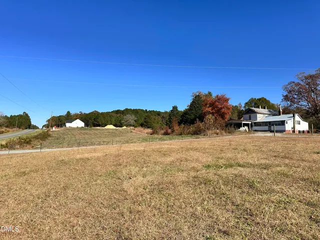 a view of an outdoor space and a yard