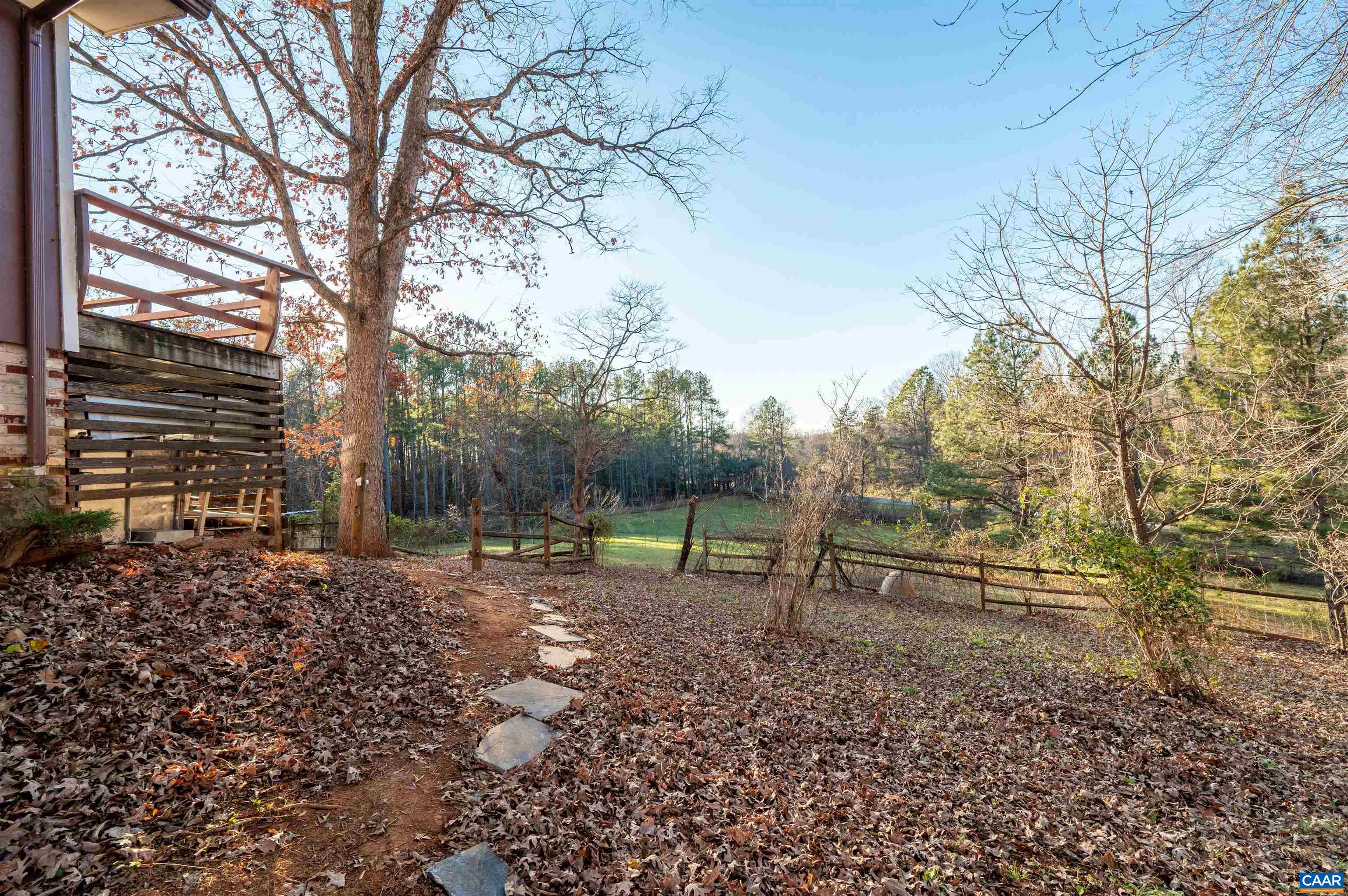 3139 Stony Point Road Charlottesville, VA 22911 - Photo 50 of 50 a backyard of a house with lots of green space