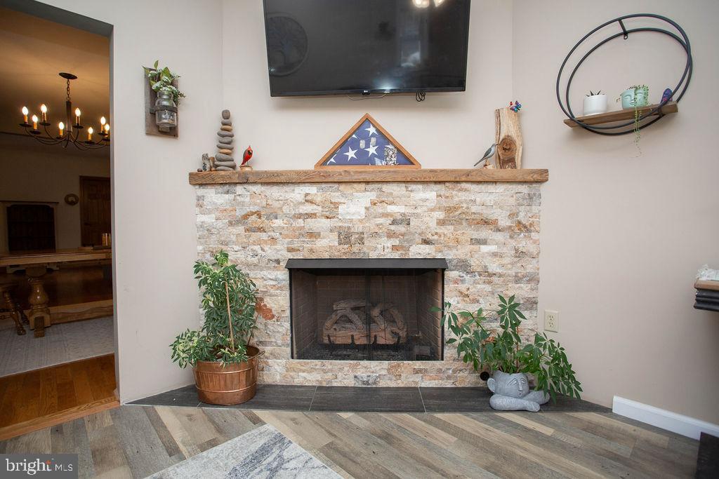 406 Walnut Avenue Laurel Springs, NJ 08021 - Photo 12 of 20 an outdoor living room with furniture and a fireplace