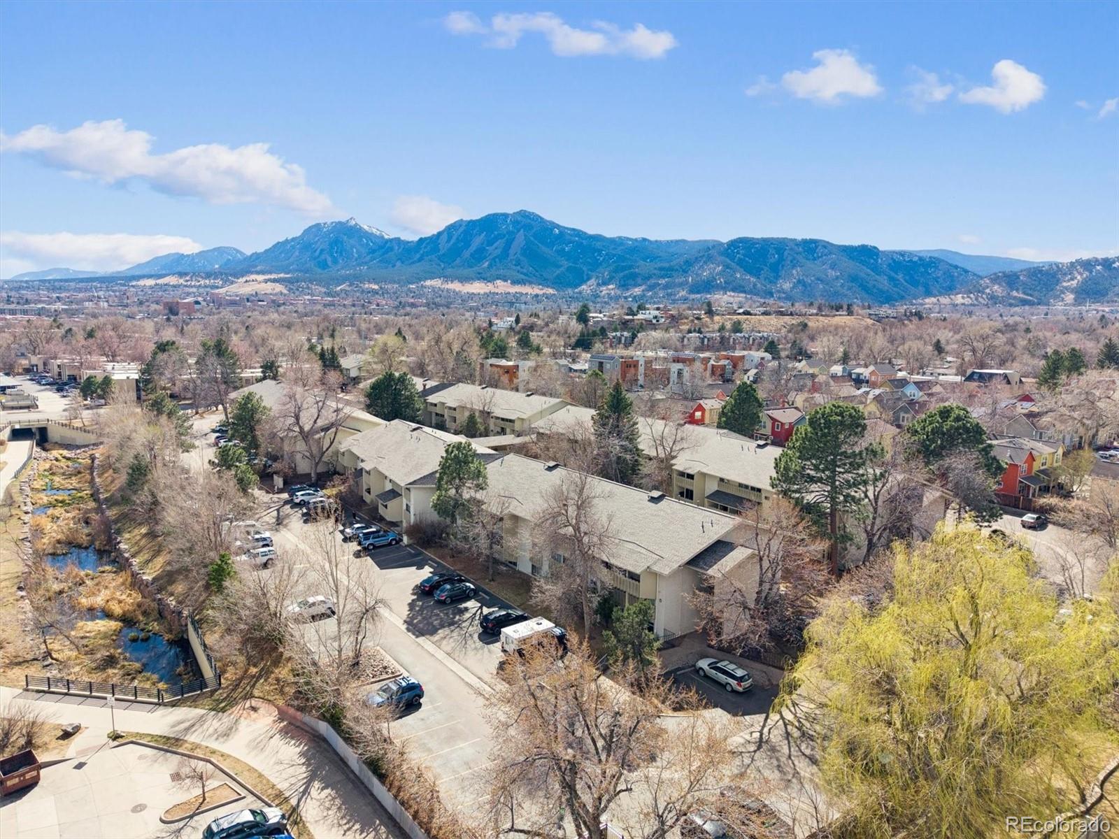 an aerial view of residential house and outdoor space