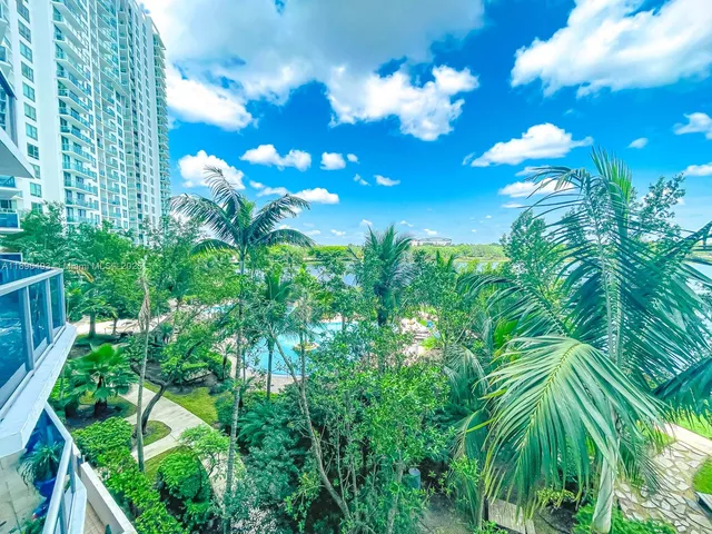 a view of a flower in a garden