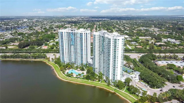 a view of a balcony with lake view