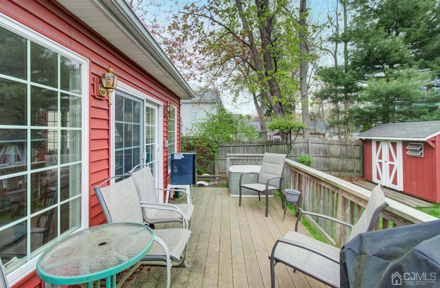 3 Division Street Metuchen, NJ 08840 - Photo 19 of 20 a balcony with table and chairs