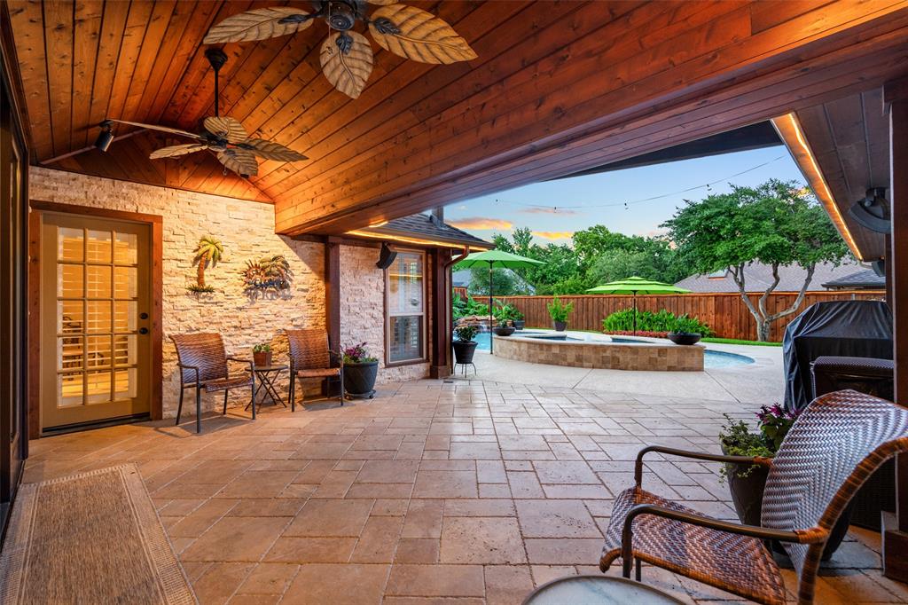 400 Hunters Ridge Circle Coppell, TX 75019 - Photo 30 of 35 a view of outdoor space yard and patio