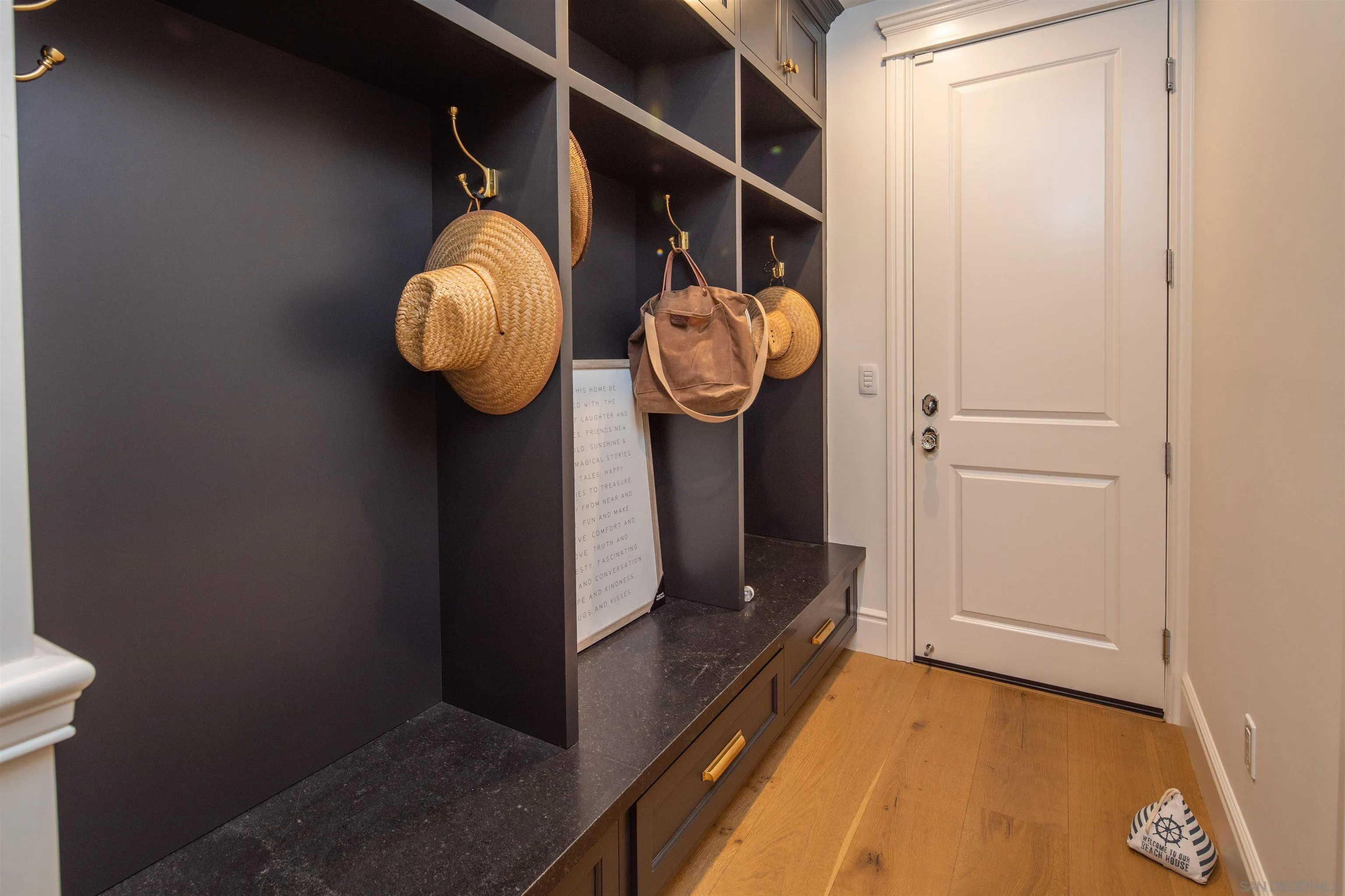 1 Pine Court Coronado, CA 92118 - Photo 16 of 46 a view of entryway with wooden floor