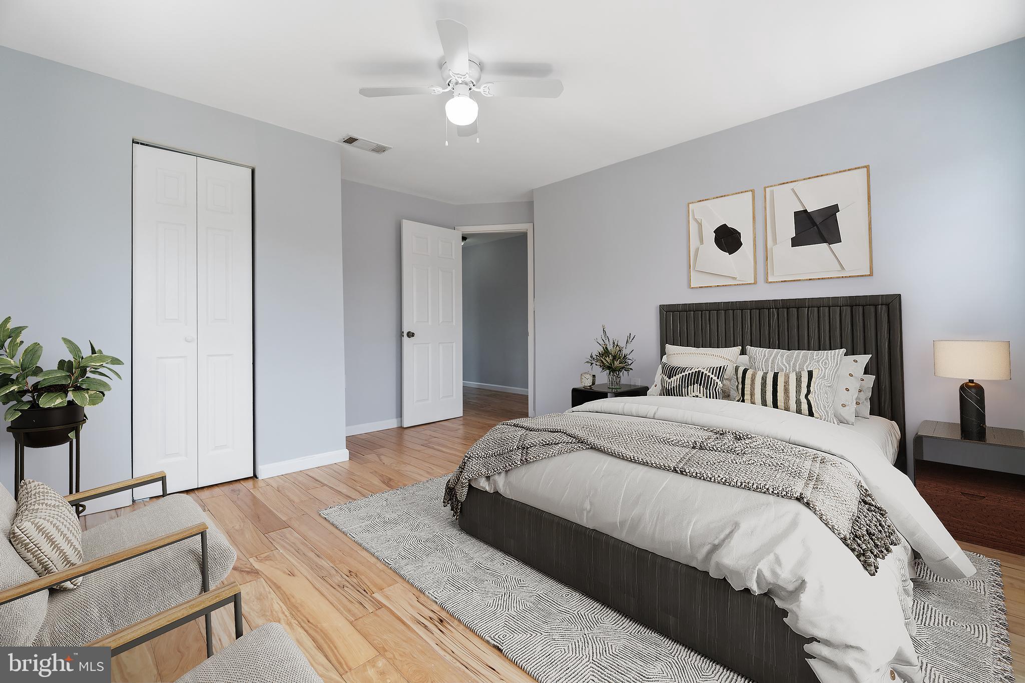 4807 Randolph Road Rockville, MD 20852 - Photo 3 of 42 Upstairs Bedroom (Virtual Staging)