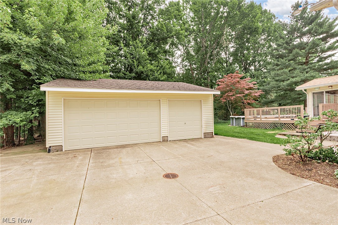 5339 East Heisley Road Mentor, OH 44060 - Photo 24 of 24 Detached 3 car garage plus additional parking pad for boat, trailer or truck.