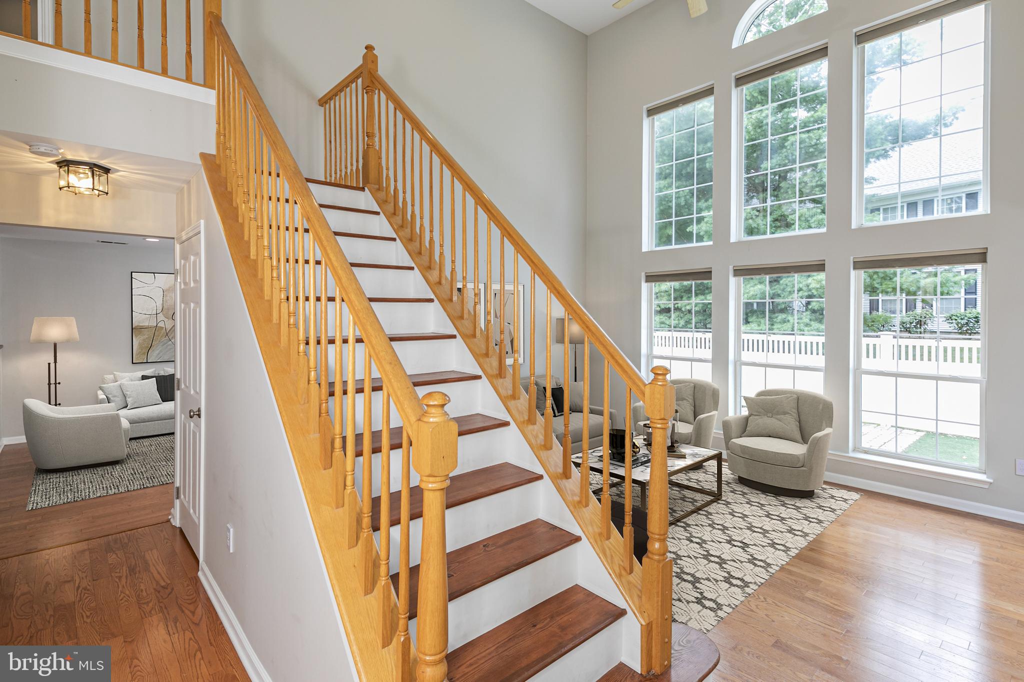 371 Watkins Road Pennington, NJ 08534 - Photo 3 of 42 a view of entryway with wooden floor and windows