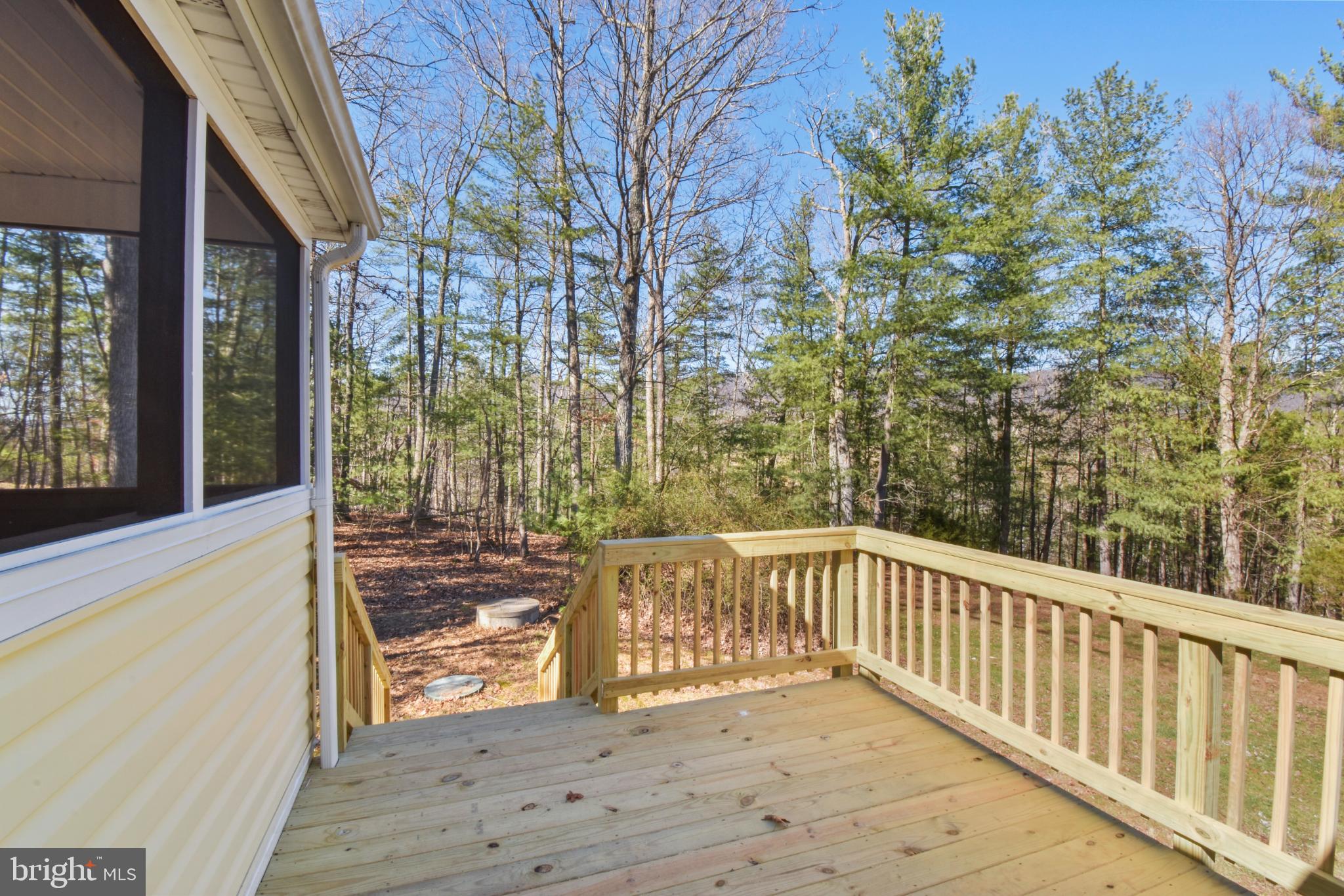 247 Hickory Road Front Royal, VA 22630 - Photo 32 of 46 Serene deck overlooking lush woodland.