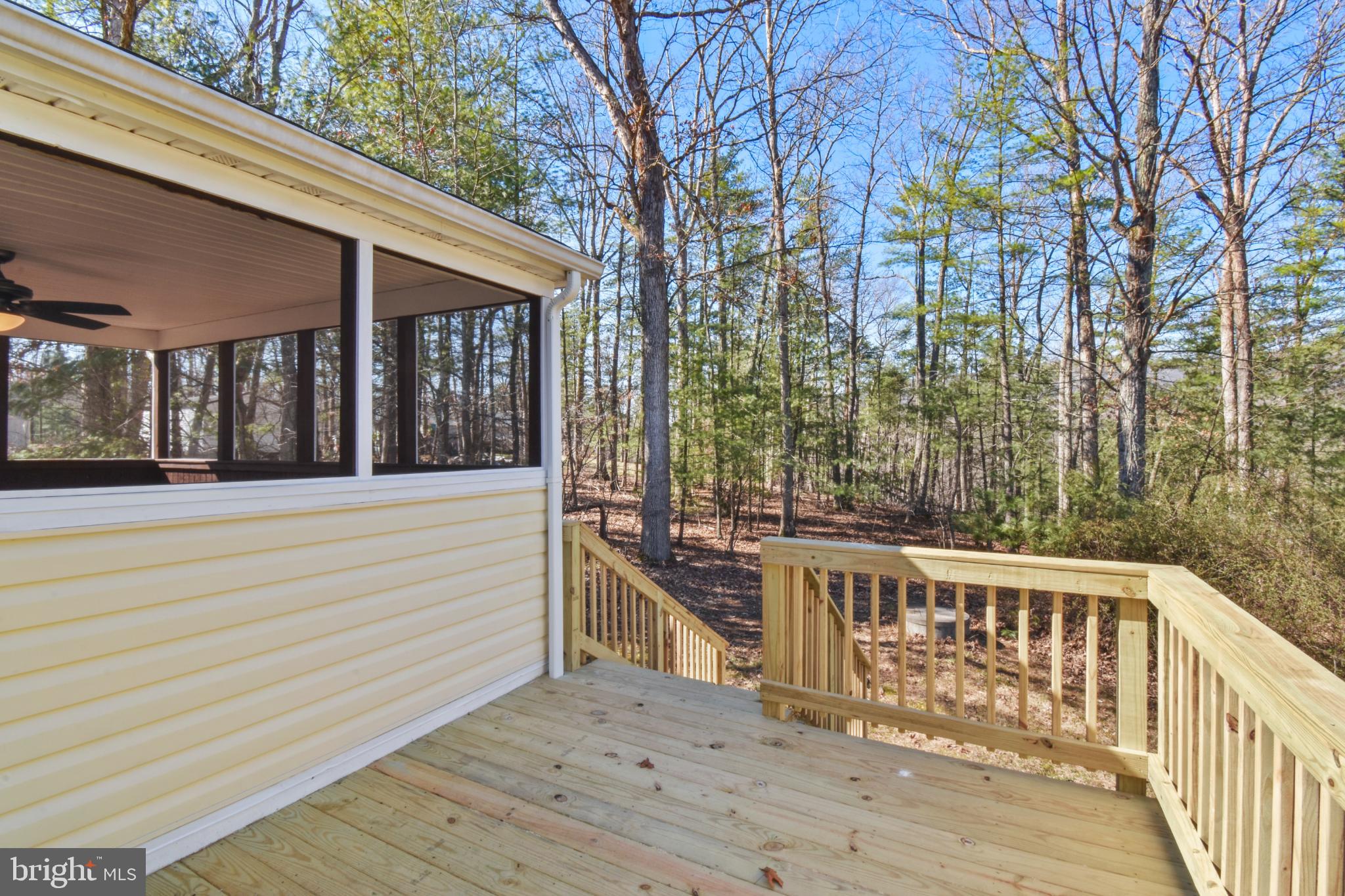247 Hickory Road Front Royal, VA 22630 - Photo 33 of 46 Serene deck overlooking tranquil woods.